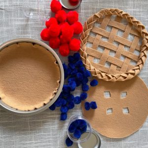 Felt Pie Sensory Toy